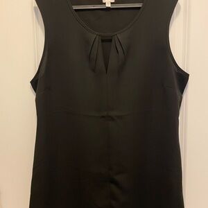 NIC+ZOE Black Sleeveless Blouse